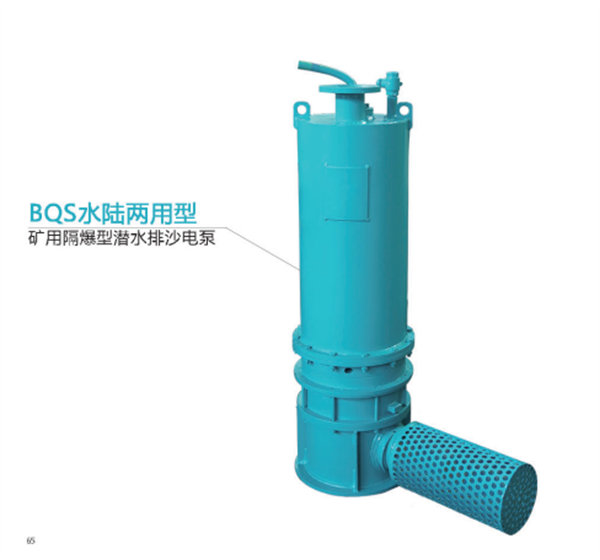 礦[Kuàng]用隔爆型潛(Qián)水排沙電泵